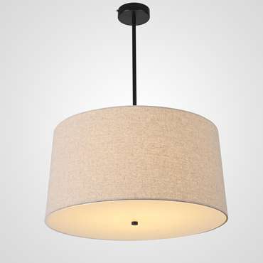Люстра RH ROUND Linen Shade Pendant