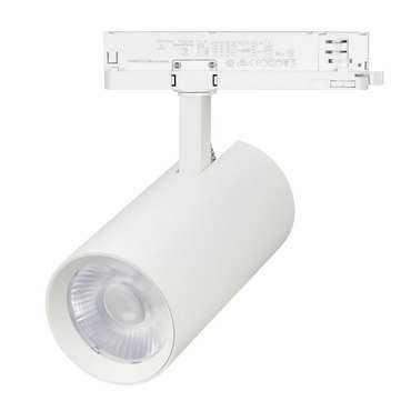 Трековый трехфазный светильник Arlight LGD-GERA-4TR-R90-40W Day4000 (WH, 36 deg, 230V) 055141