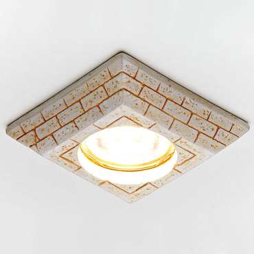 Встраиваемый светильник Gypsum D2920 BG (гипс, цвет бежевый)