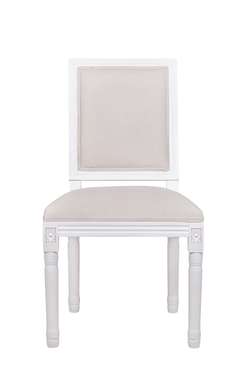 Обеденный стул Lotos бело-бежевого цвета