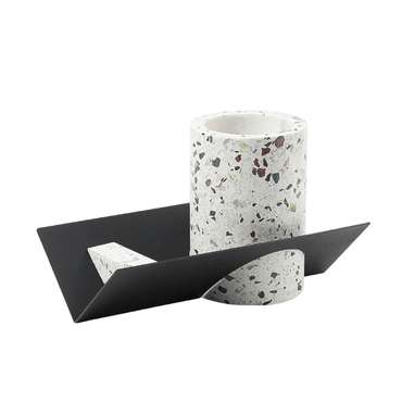 Ваза Stone Vase белого цвета