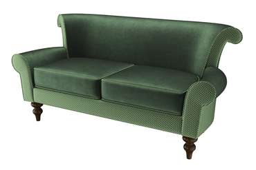 Прямой диван Azalea зеленого цвета