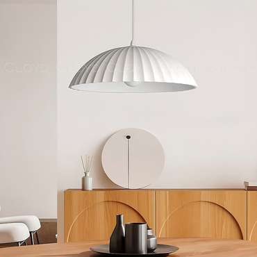 Подвесной светильник Cloyd ATTICA P1 / ?35 см - белый