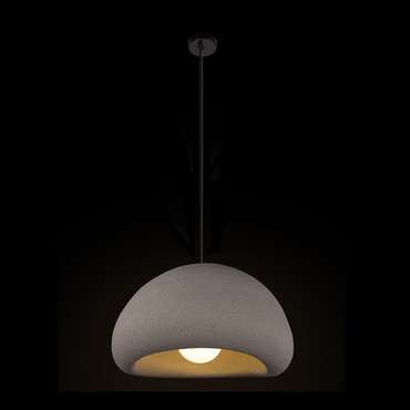 Подвесной светильник STONE 10252/400 Grey (пластик, цвет серый)