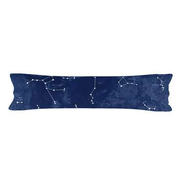 Наволочка Blanc Cosmos 45x155 темно-синего цвета