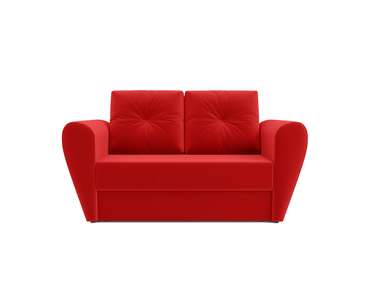 Прямой диван-кровать Квартет красного цвета