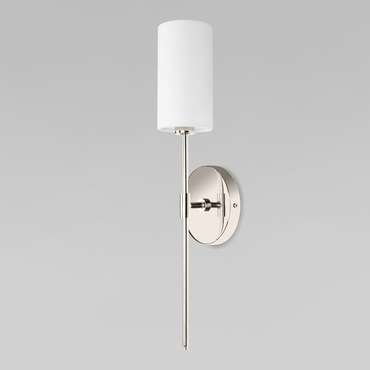 Бра Comfy 10307W Nickel (ткань, цвет белый)