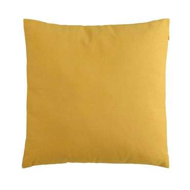Декоративная подушка Iles 50х50 желтого цвета
