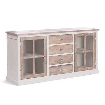 Комод Riviera бело-бежевого цвета