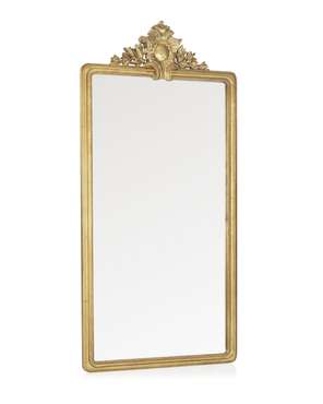 Настенное зеркало Малколм в раме золотого цвета