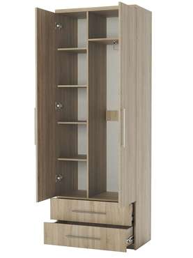Шкаф комбинированный с ящиками Мелодия МКЯ-22 90 цвета дуб сонома