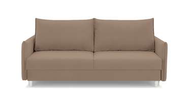 Прямой диван-кровать Портленд Лайт коричневого цвета