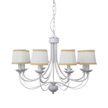 Подвесная люстра Jasmin SD831 (ткань, цвет кремовый)