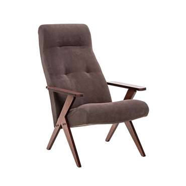 Кресло Tinto коричневого цвета