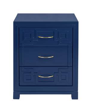 Офисная тумба Greek Blue синего цвета
