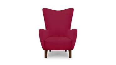 Кресло Лестер красного цвета