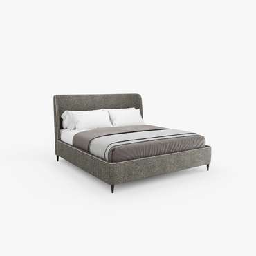 Кровать Perfecto 160х200 светло-серого цвета с подъемным механизмом