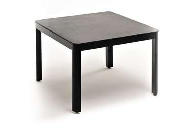 Журнальный столик для сада Париж серого цвета