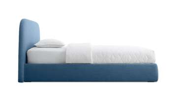 Кровать Joy 160х200 синего цвета