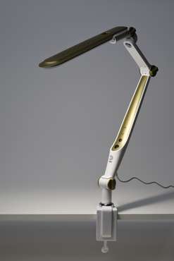 Настольная лампа NLED-496 Б0052769 (пластик, цвет золото)