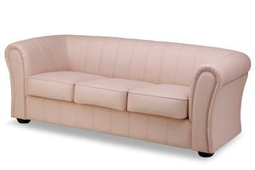 Прямой диван-кровать Бруклин Премиум бежевого цвета