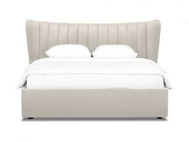 Кровать Queen Agata Lux 160х200 молочного цвета