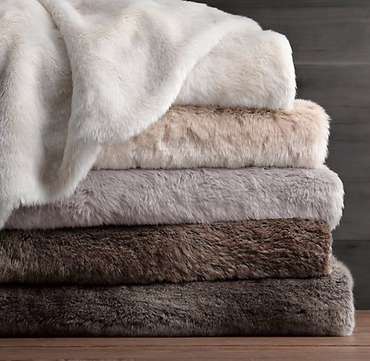 Плед Luxe faux fur