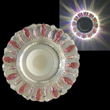 Встраиваемый светильник 42112-9.0-001PL MR16+LED3W CL/PK+MIX (полимер, цвет прозрачный)