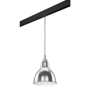 Светильник д/1-фазн трека LOFT 1х40W E14 ХРОМ/ЧЕРНЫЙ (765014+595007)