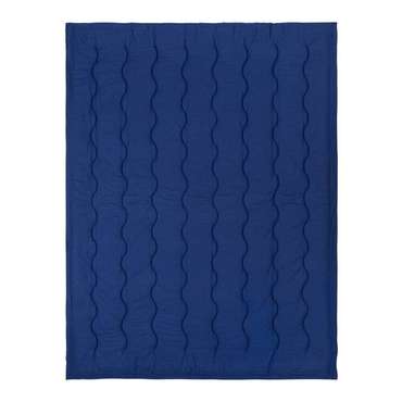 Одеяло Тиффани 195х220 темно-синего цвета