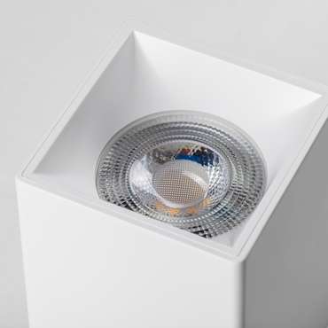Рамка (светильник) PVC д/LED-модулей 941хх и LED-ламп D50мм RULLO QUAD БЕЛЫЙ