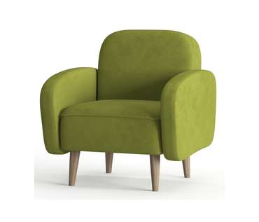 Кресло Бризби зеленого цвета