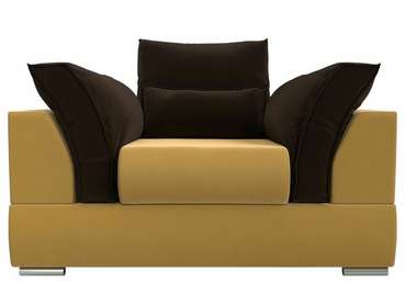 Кресло Пекин желто-коричневого цвета