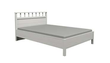 Кровать с ортопедическим основанием Sherlock Люкс 140х200 серо-белого цвета