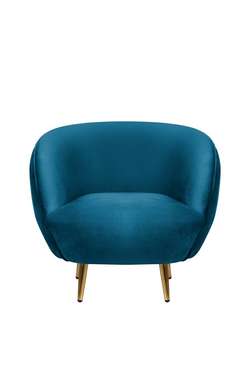 Кресло Benee синего цвета