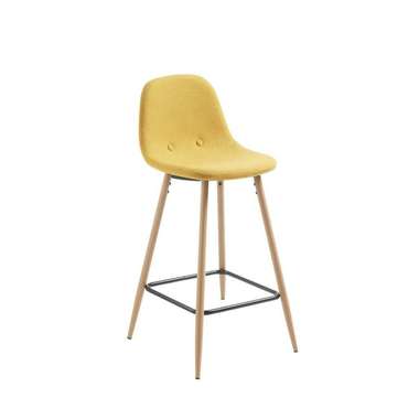 Полубарный стул Nilson желтого цвета