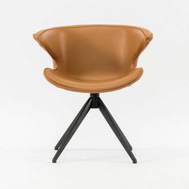 Офисный стул Крис светло-коричневого цвета