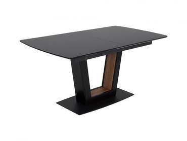 Раздвижной обеденный стол Wish со столешницей черного цвета