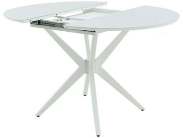 Обеденный стол раскладной Сидней белого цвета