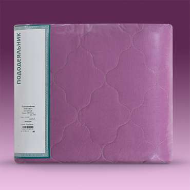 Пододеяльник 'Рейнбоу' стеганый на молнии Зима-лето, 240х217, поплин, 100% хлопок, пл. 118 гр./кв. м. 'Фуксия'