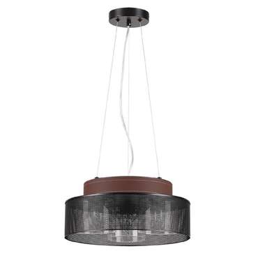 Подвесной светильник Basalto 6598/3C (металл, цвет черный)