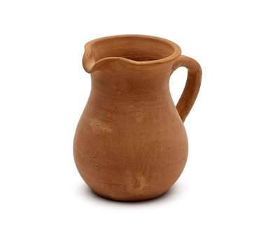 Керамическая ваза Mercia 18 терракотового цвета