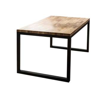 Обеденный стол Брайтон черно-коричневого цвета