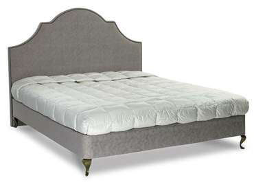 Кровать Carol Base 140х200 серого цвета