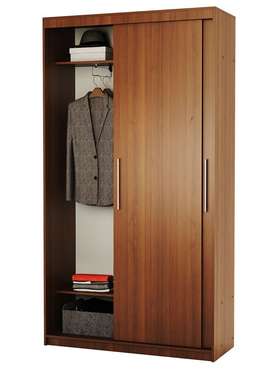 Шкаф-купе платяной Эконом 120 цвета орех