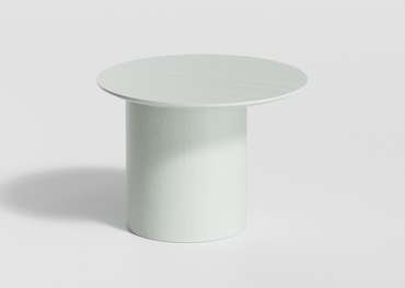 Стол кофейный Type со смещенным основанием белого цвета