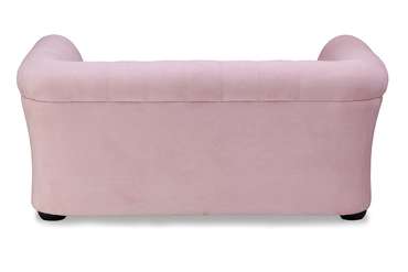 Прямой диван Бруклин Премиум светло-розового цвета