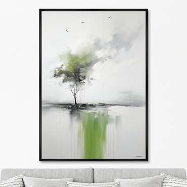 Репродукция картины Landscape collection, Autumn comes, No 1, 2024г.