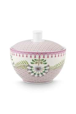 Сахарница Lily&Lotus Tiles Lilac светло-розового цвета