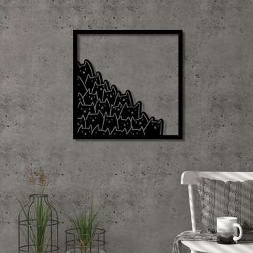 Панно Wall Art черного цвета